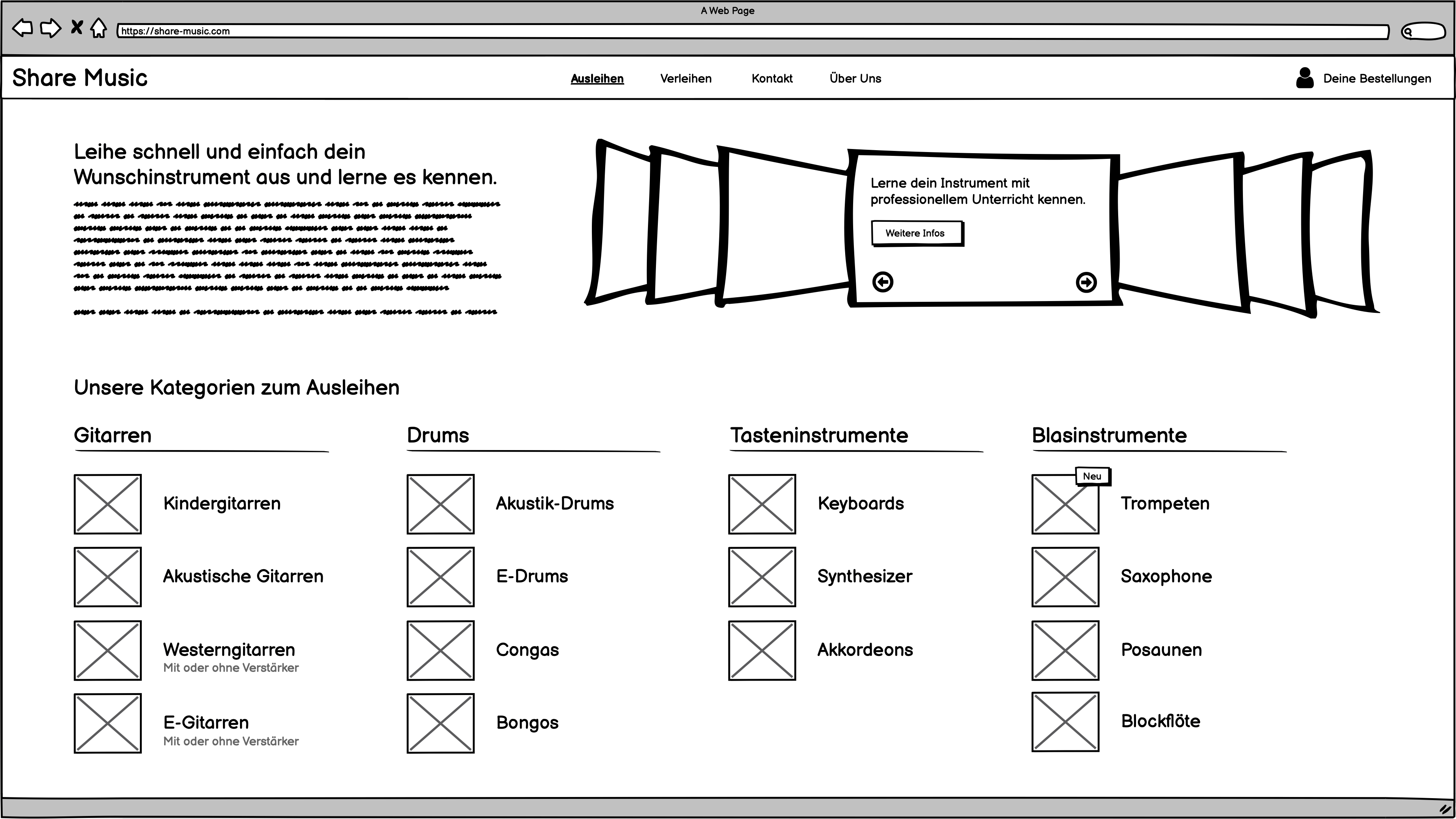 Instrument Rent